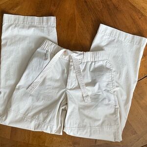 Banana Republic Cream Straight Leg Pants
